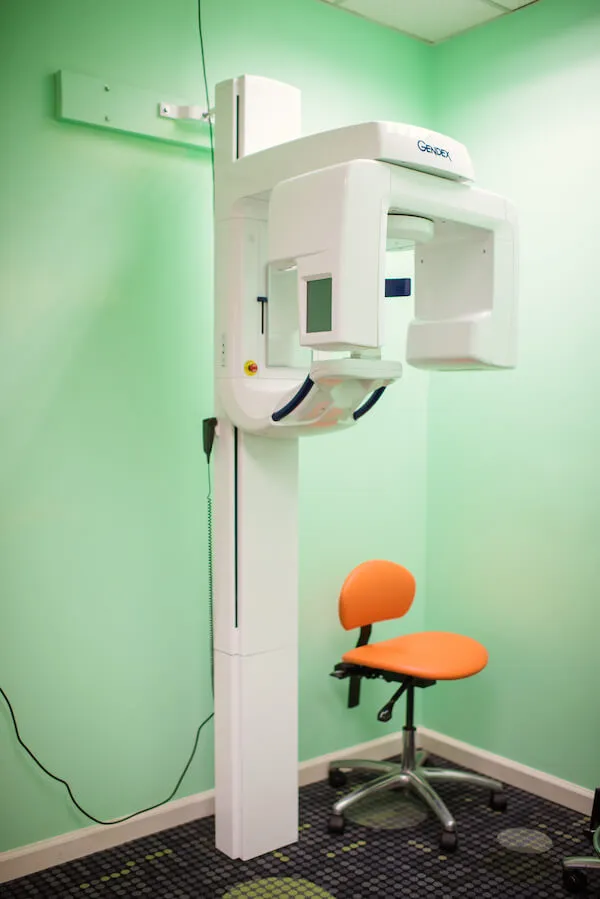 The practice interior with treatment rooms